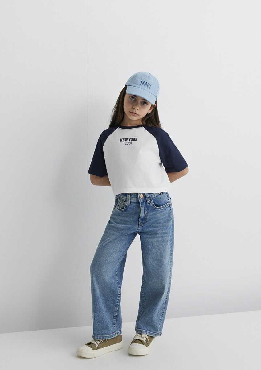Mavi Azra 90lar Indigo Mavisi Cocuk Jean Pantolon 7010510-88228 (1)