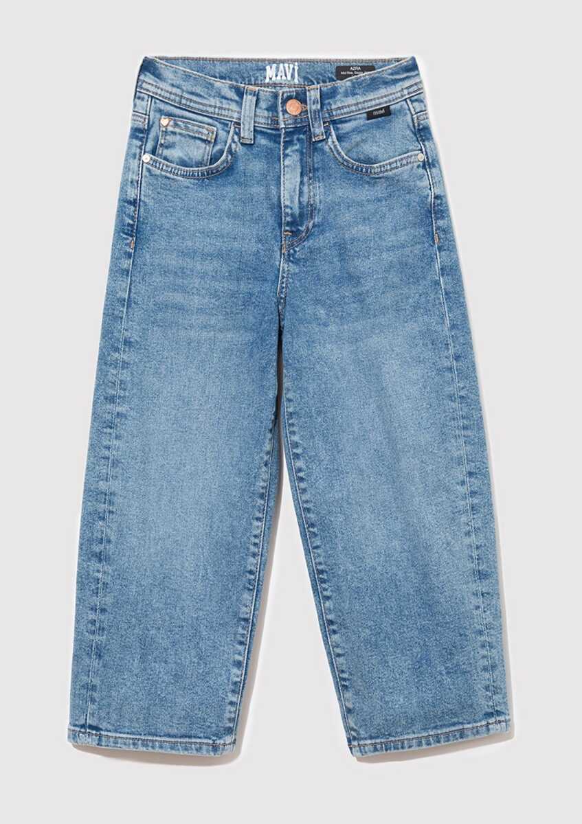 Mavi Azra 90lar Indigo Mavisi Cocuk Jean Pantolon 7010510-88228 - 3
