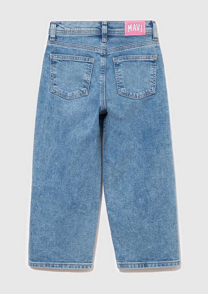 Mavi Azra 90lar Indigo Mavisi Cocuk Jean Pantolon 7010510-88228 - 4