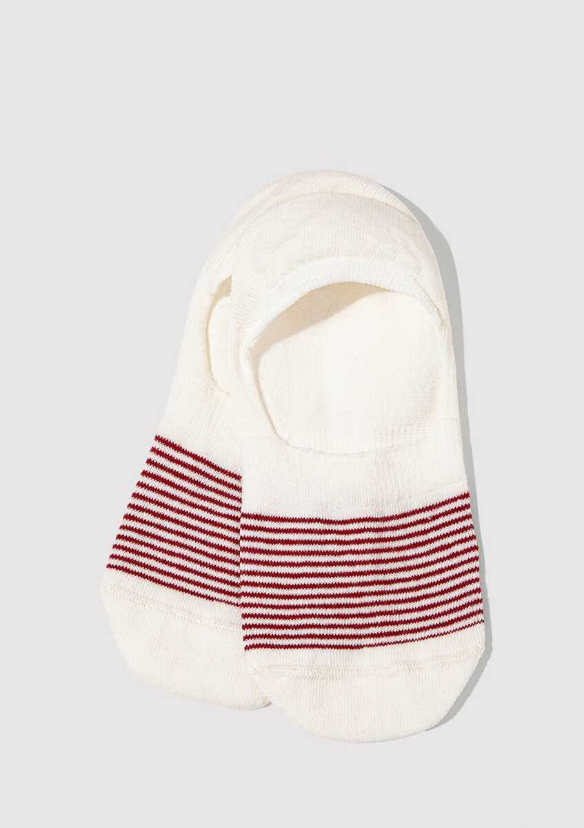 Mavi Babet 2 Li Paket Beyaz Kadın Çorap 1913552-620 (1)