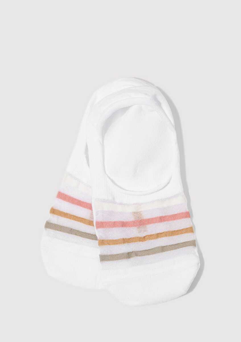 Mavi Babet Beyaz Kadın Çorap 1913153-20454