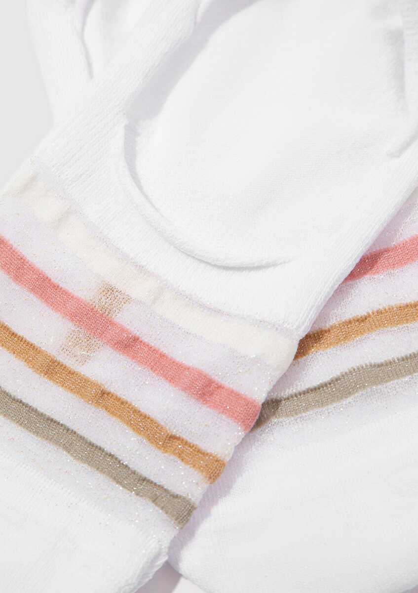 Mavi Babet Beyaz Kadın Çorap 1913153-20454 (1)