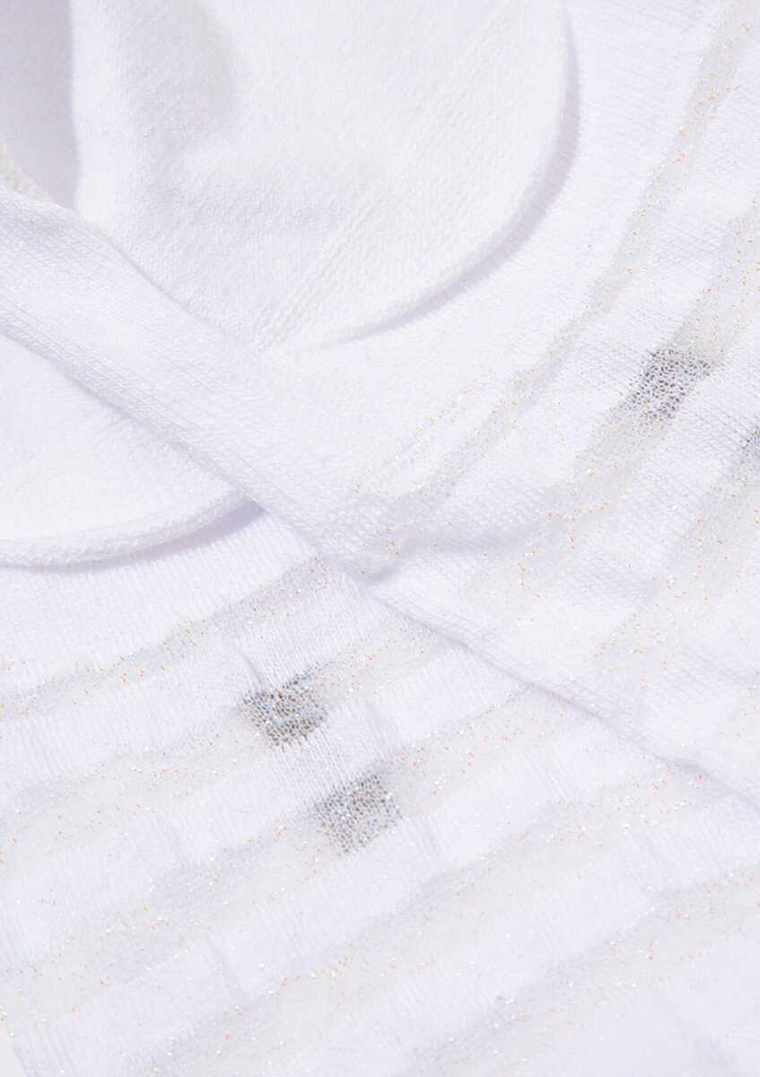 Mavi Babet Beyaz Kadın Çorap 1913153-20844 (1)