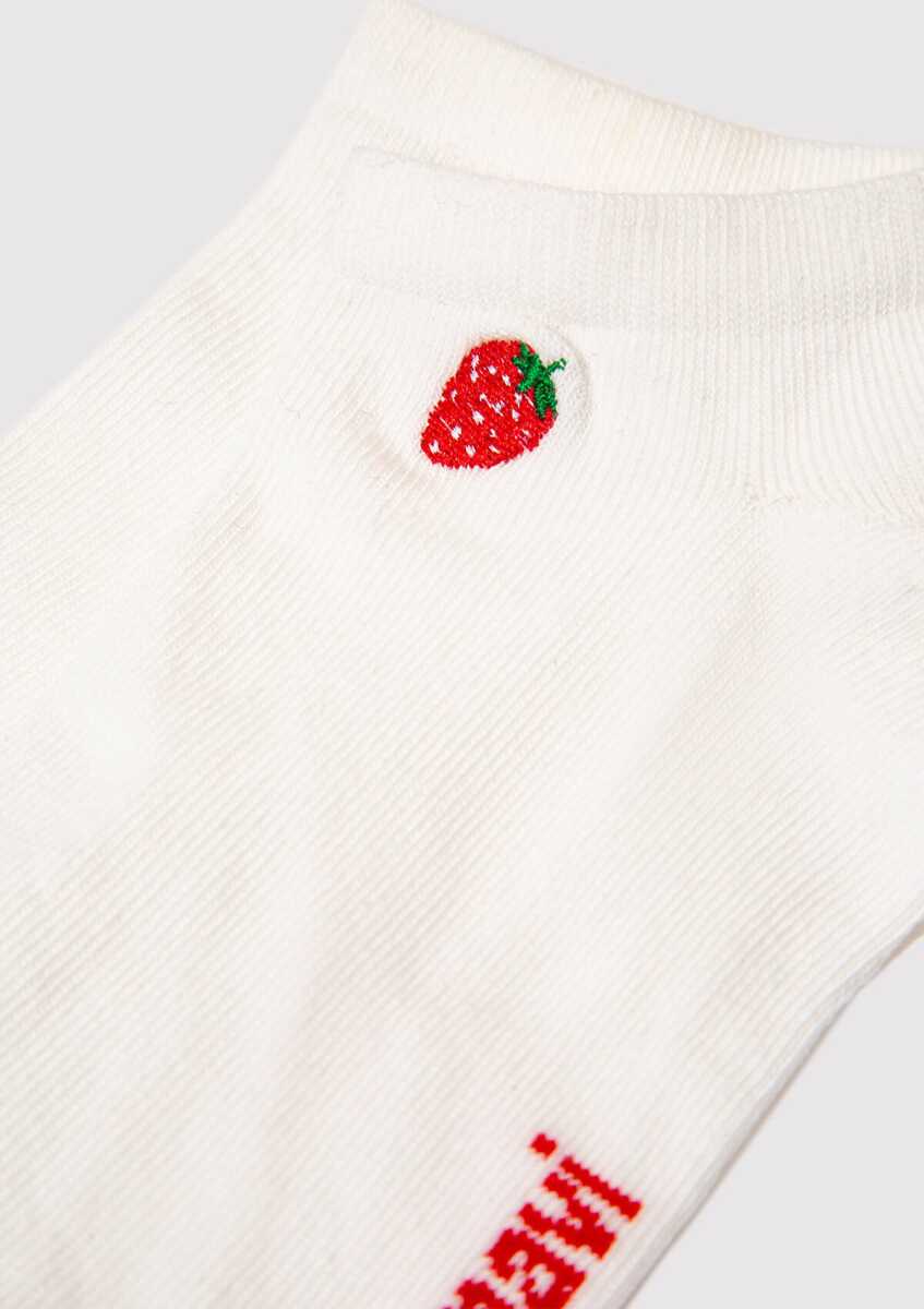 Mavi Babet Beyaz Kadın Çorap 1913156-620 (1)