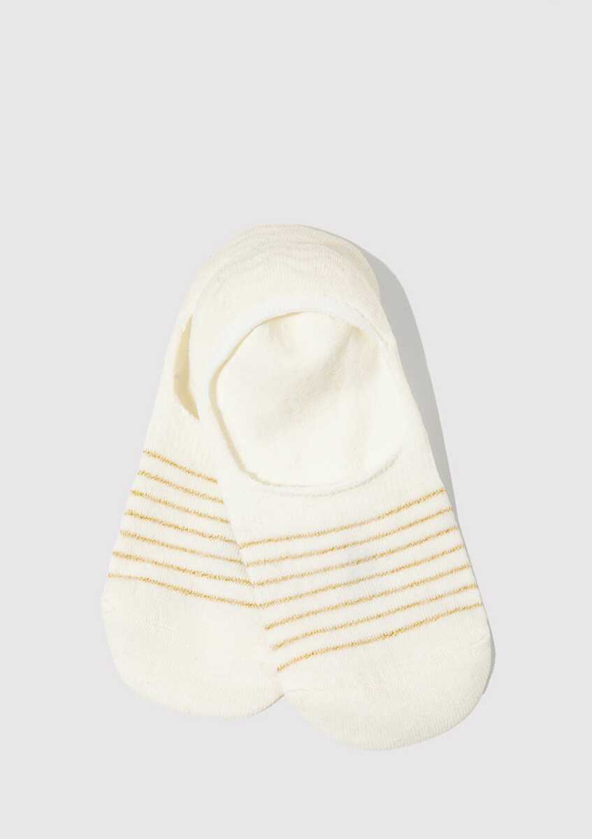 Mavi Babet Beyaz Kadın Çorap 1913775-620 (1)