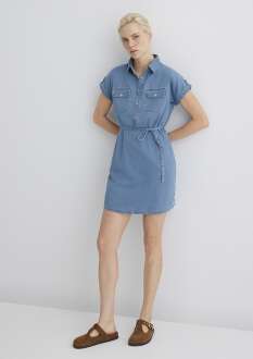 Mavi Barbara Lt Denim Kadın Elbise 130548-26176