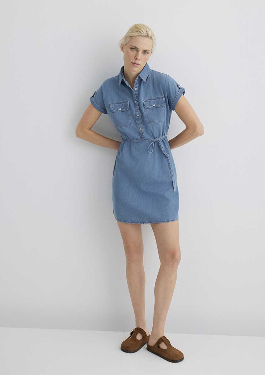 Mavi Barbara Lt Denim Kadın Elbise 130548-26176 - 3