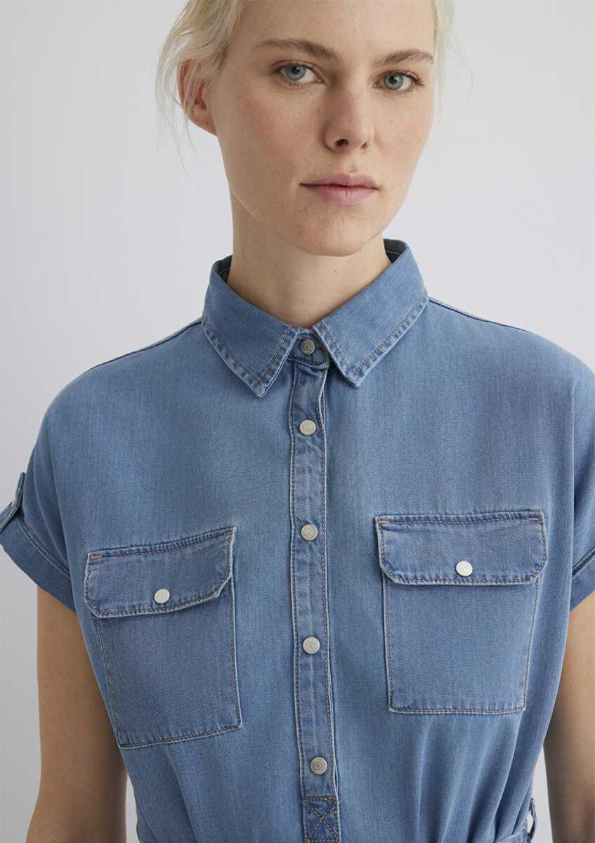 Mavi Barbara Lt Denim Kadın Elbise 130548-26176 - 7