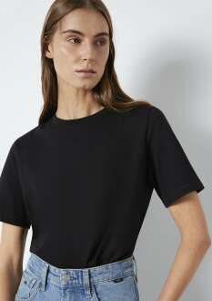 Mavi Basıc Siyah Kadın Tişört 1600965-900 