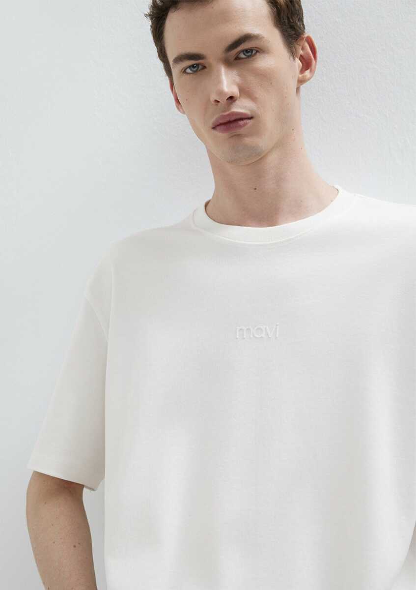 Mavi Baskılı Erkek Tişört 0613102-80194 - Mavi