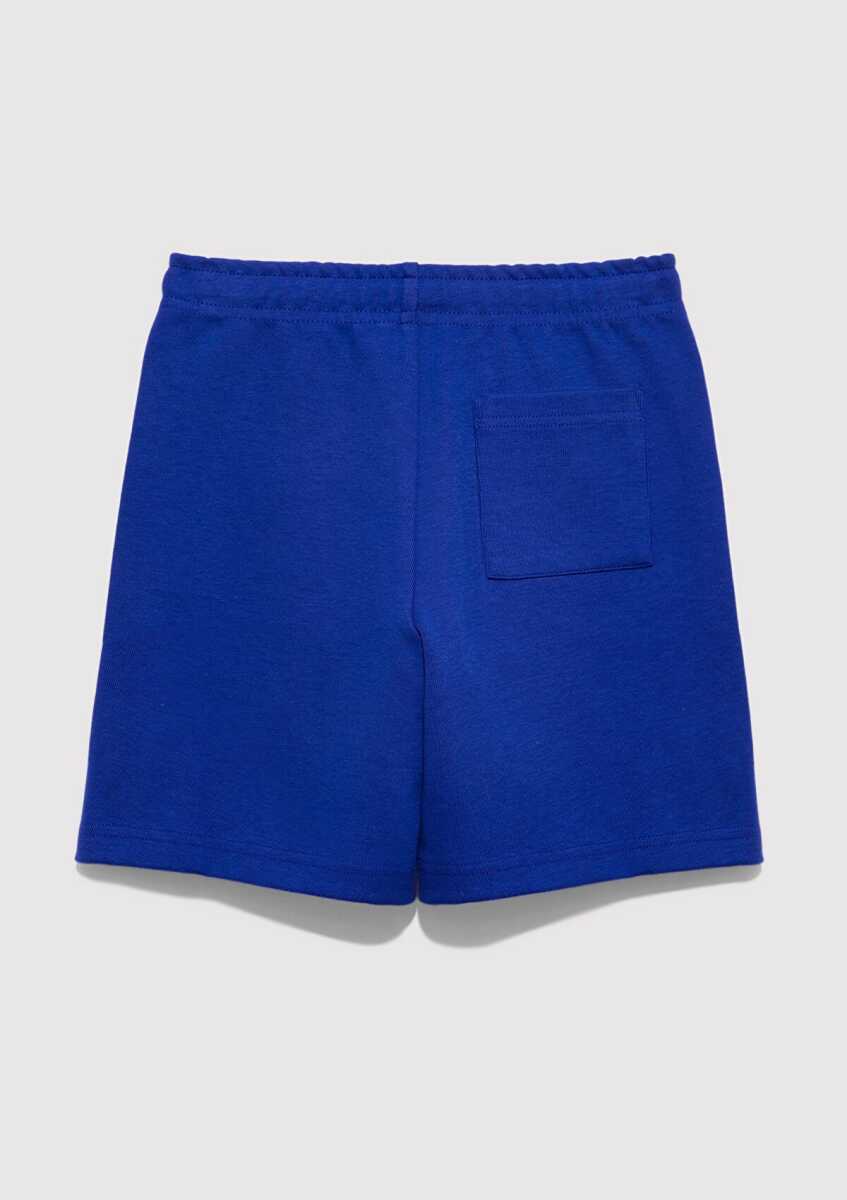 Mavi Baskılı Mavi Loose Fit Çocuk Şort 6410017-70907 - 3