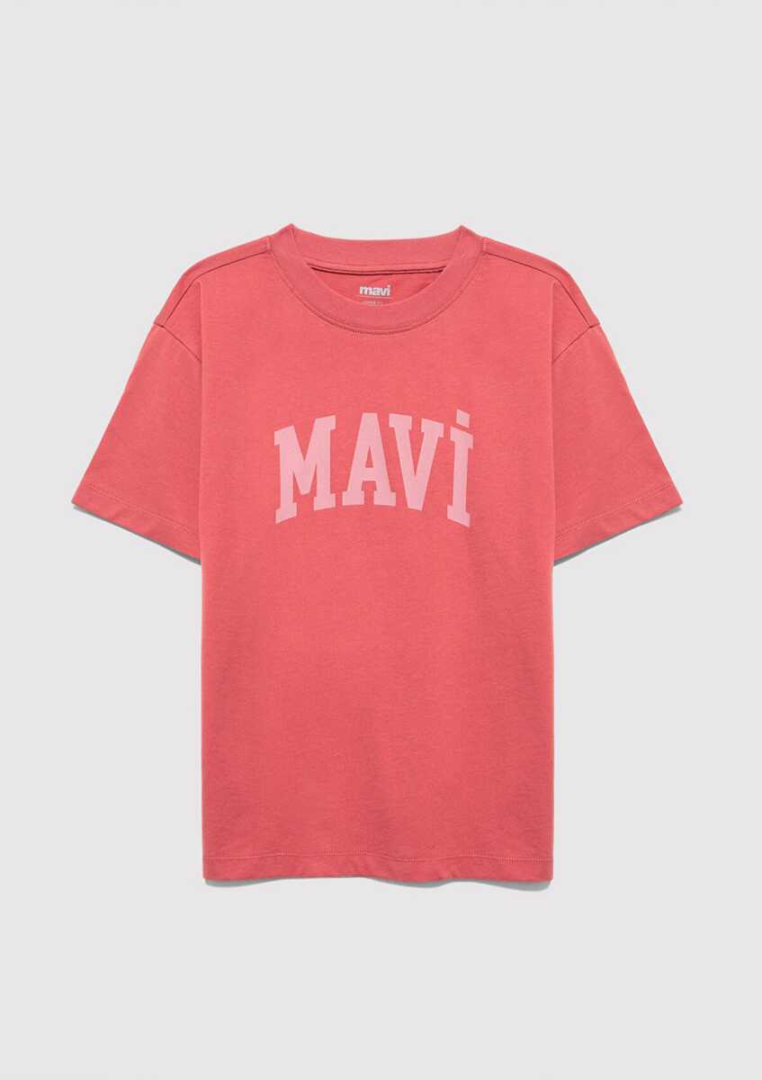 Mavi Baskılı Mavi Loose Fit Çocuk Tişört 6610484-71102 (1)