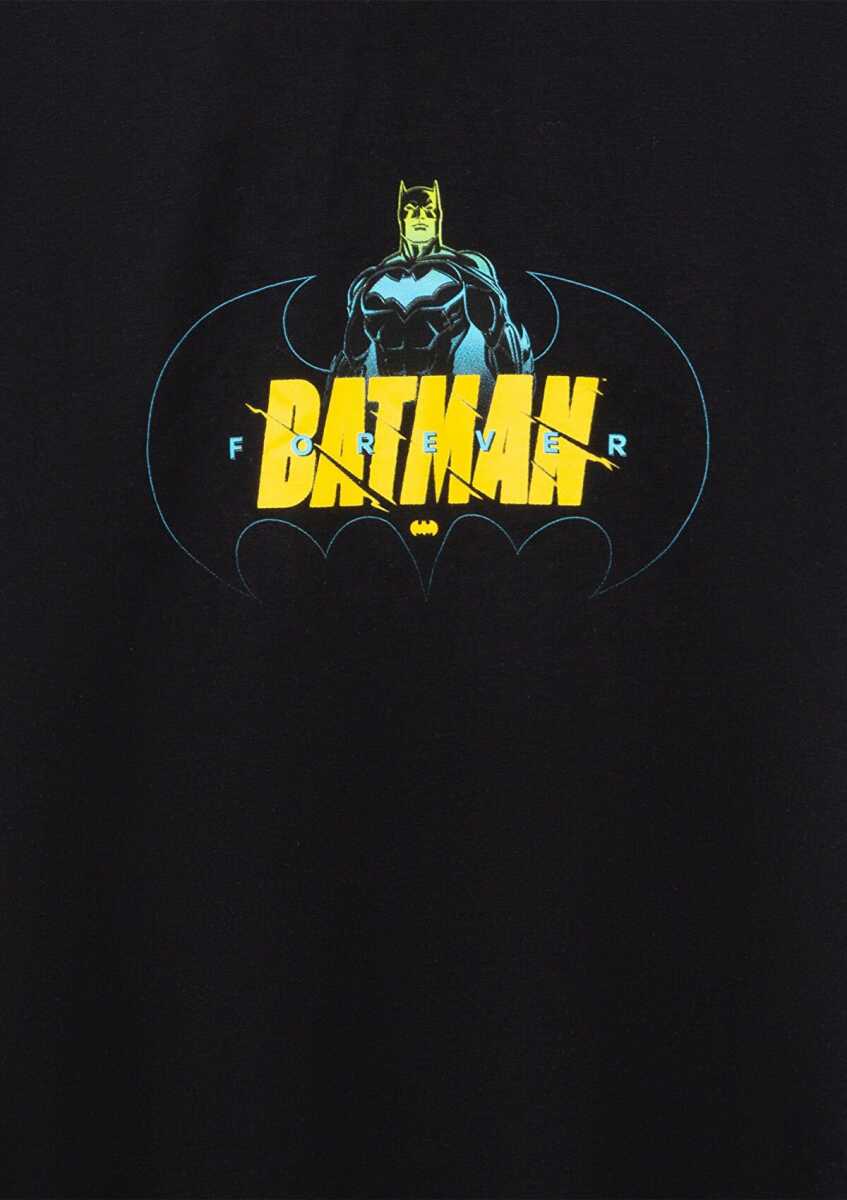 Mavi Batman Baskılı Çocuk Sweat 6610294-900 - 4