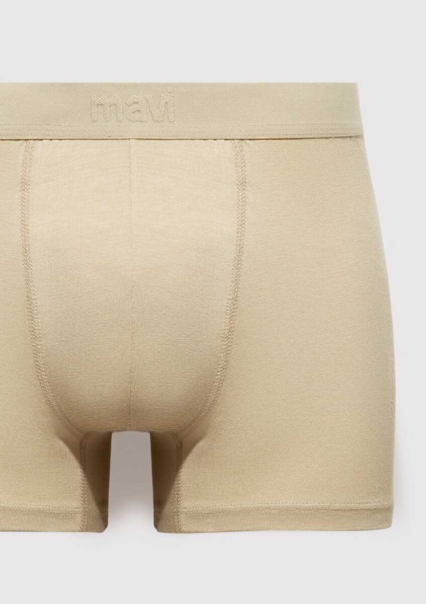 Mavi Bej Basic Bambu Erkek Boxer 0911853-70185 - 2
