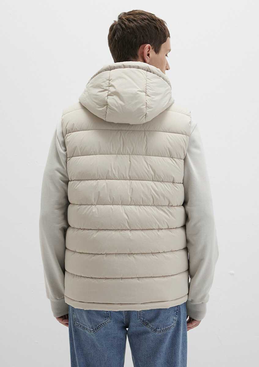 Mavi Bej Erkek Yelek 0110604-70144 - 4