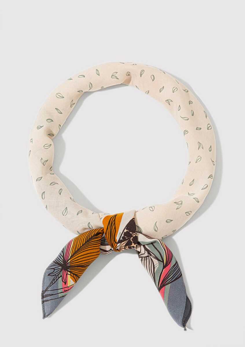 Mavi Bej Kadın Bandana 1913405-70073 - 3