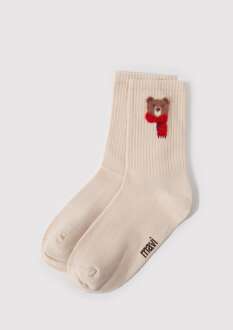 Mavi Bej Kadın Soket Çorap 1912758-32324