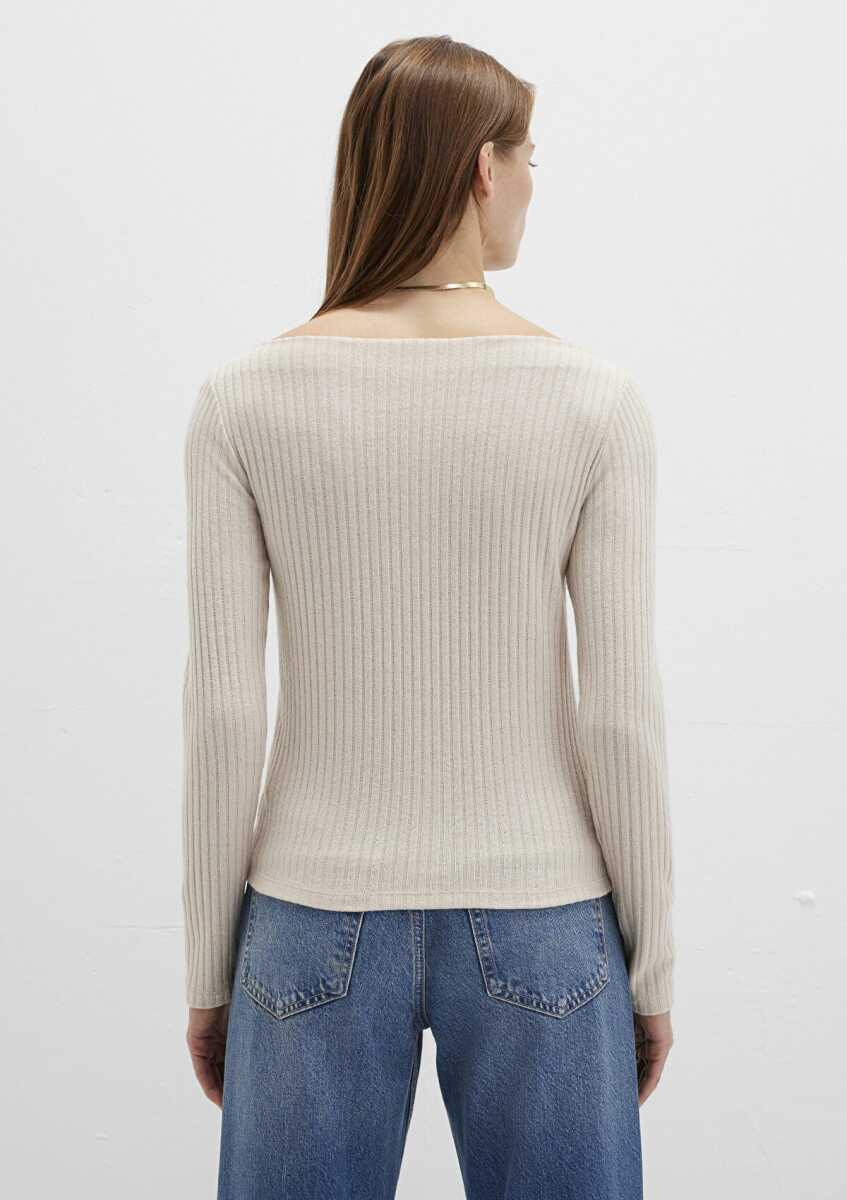 Mavi Bej Kadın Sweat 1613596-85576 - 4