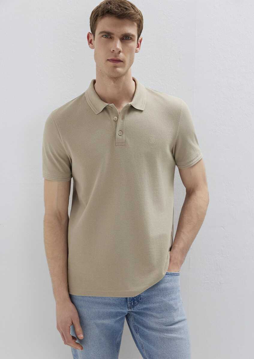 Mavi Bej Sim Fit Erkek Polo Tişört 064946-80697 (1)
