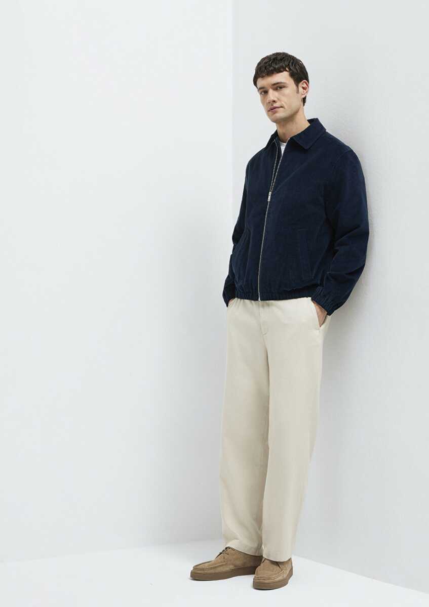 Mavi Beli Lastikli Bej Regular Fit Erkek  Pantolon 0010557-70144