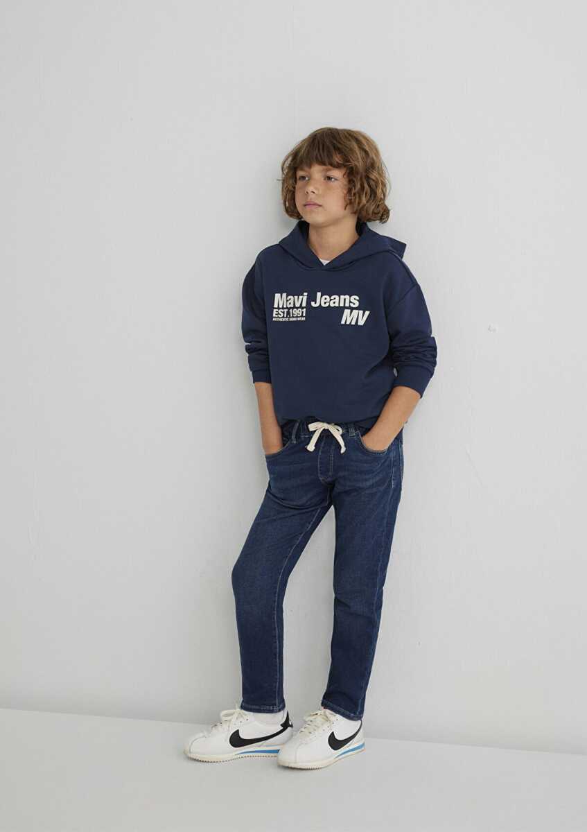 Mavi Ben Dark Blue Denim Çocuk Jean Pantolon 6011656-90941 - 2