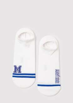 Mavi Beyaz Babet Erkek Çorap 0912205-620 