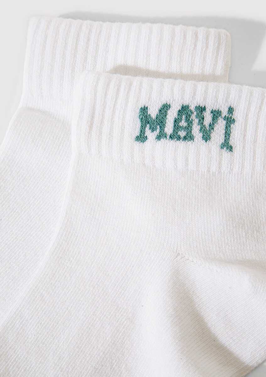 Mavi Beyaz Kadın Patik Çorap 1912785-20843 (1)