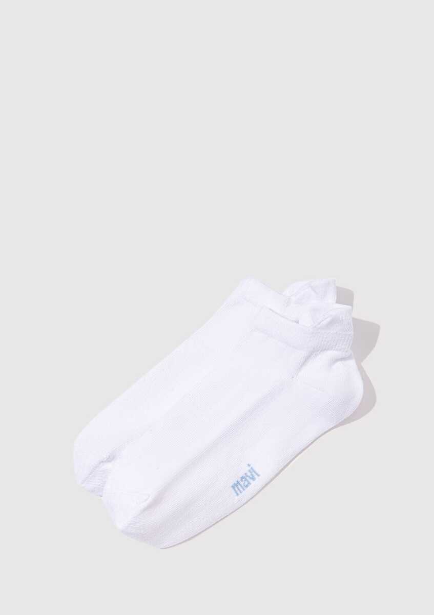 Mavi Beyaz Kadın Patik Çorap 1913164-620