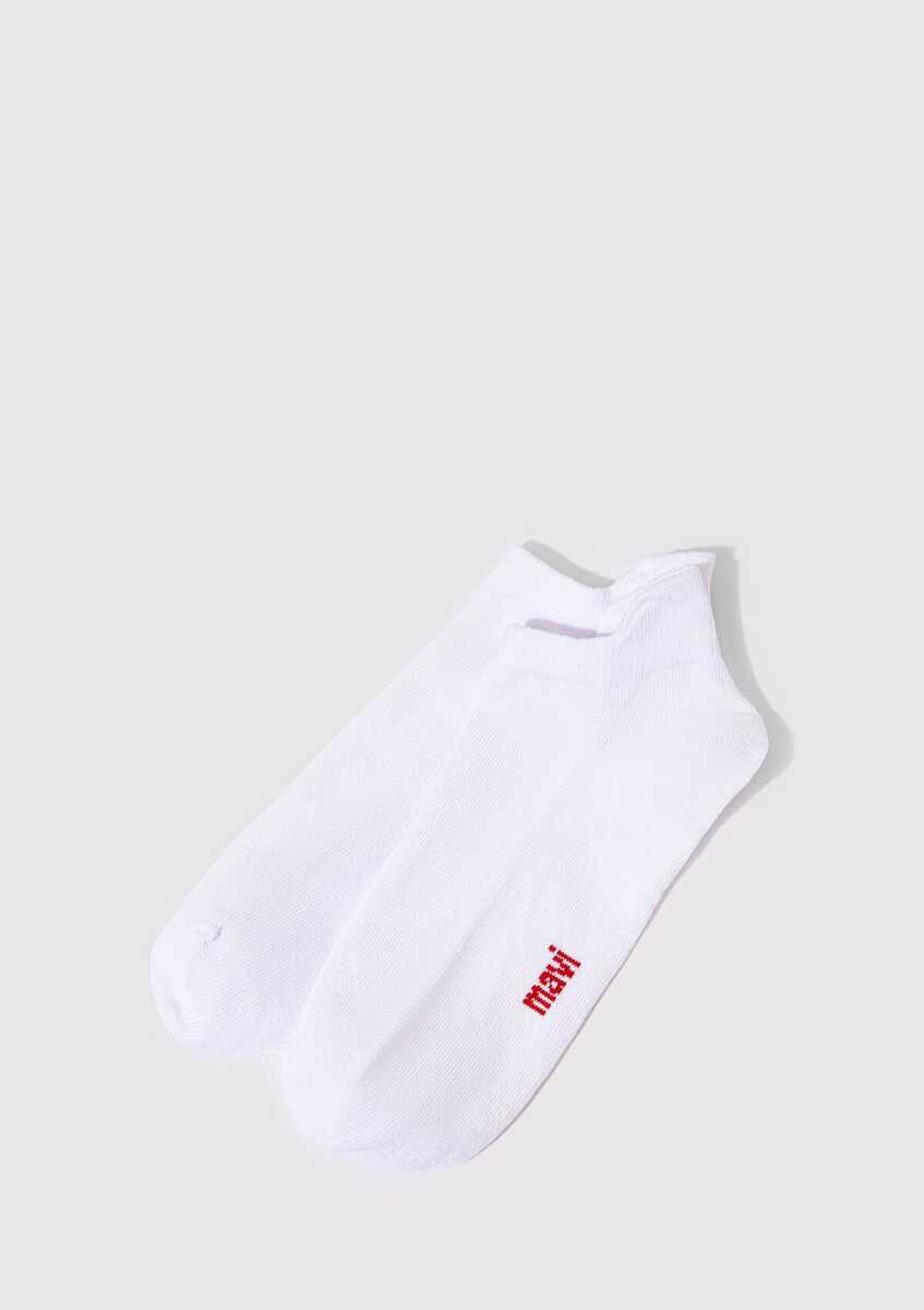 Mavi Beyaz Kadın Patik Çorap 1913165-620 (1)