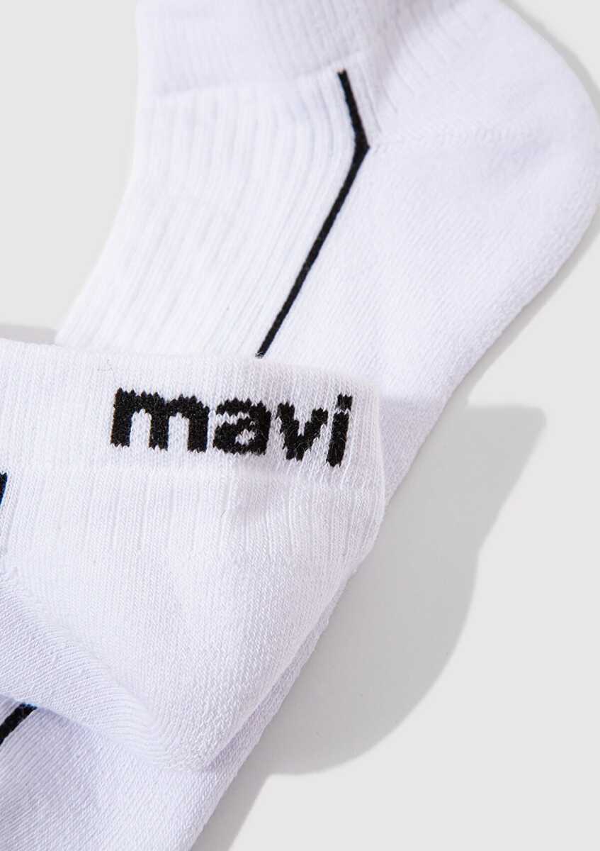 Mavi Beyaz Patik Erkek Çorap 0911127-620 - 2