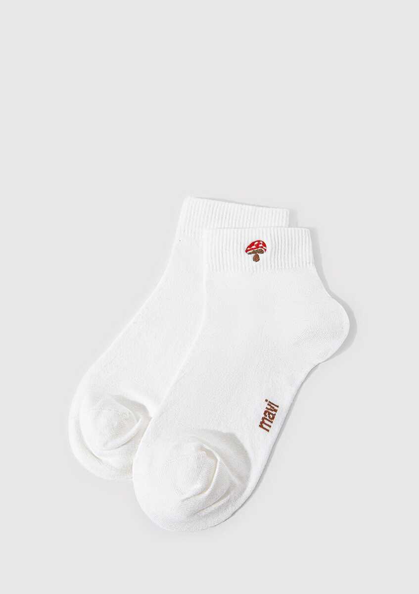 Mavi Beyaz Soket Kadın Çorap 1912755-620