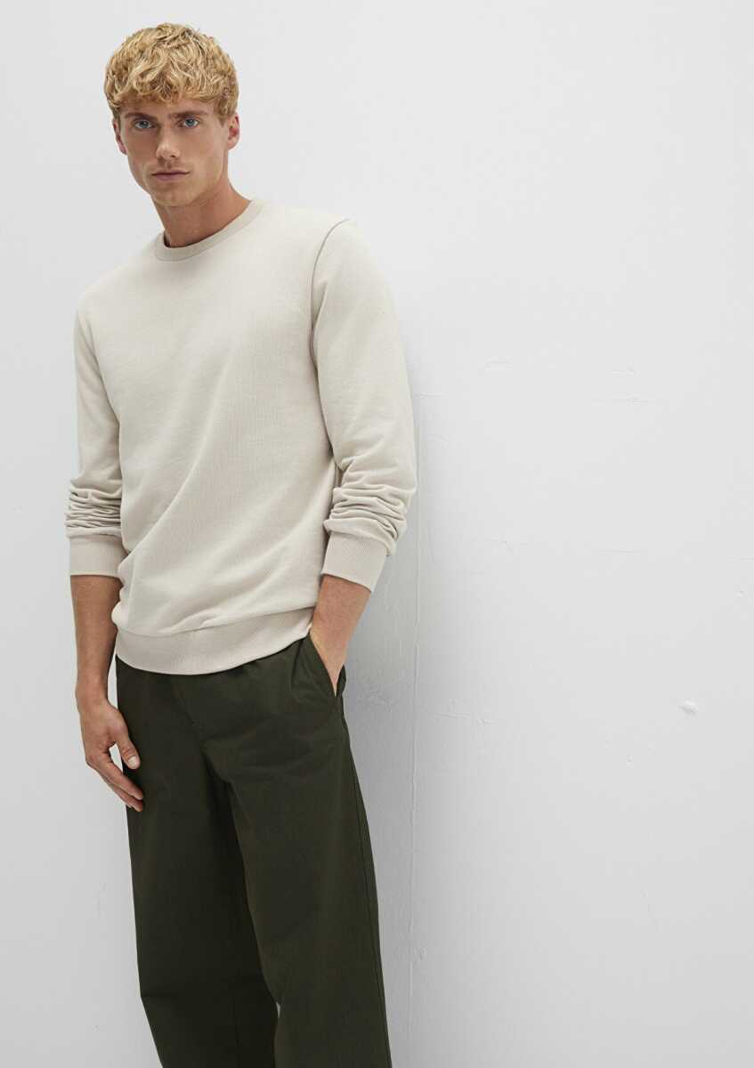 Mavi Bisiklet Yaka Bej Erkek Sweat 0S10457-35111 - 1