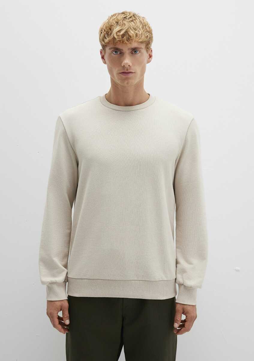 Mavi Bisiklet Yaka Bej Erkek Sweat 0S10457-35111 - 4