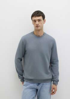 Mavi Bisiklet Yaka Gri Erkek Sweat 0S10457-80889 