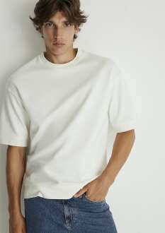 Mavi Bisiklet Yaka Kırık Beyaz Erkek Sweat 0611614-70057 