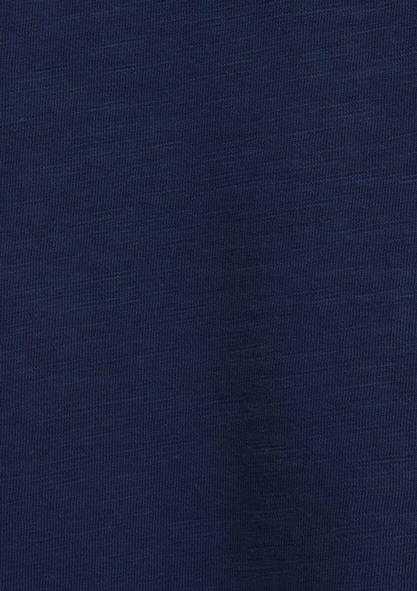 Mavi Bisiklet Yaka Lacivert Basic Kadın Tişört 1614177-70497 - 8