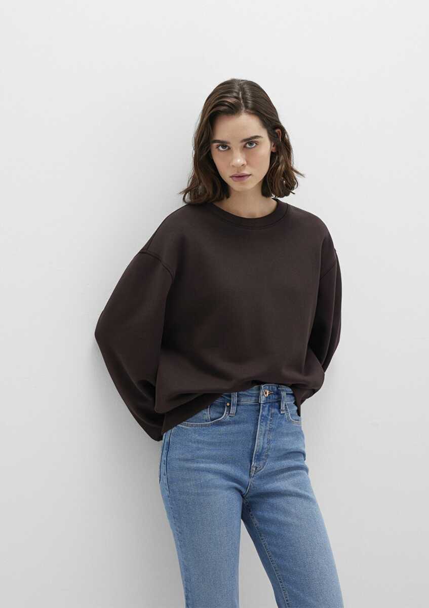 Mavi Bisiklet Yaka Loose Fit Kadın Sweat 1S10390-70240 - 2
