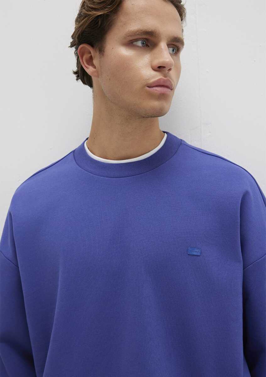 Mavi Bisiklet Yaka Oversize Erkek Sweat 0S10415-70695 - 4