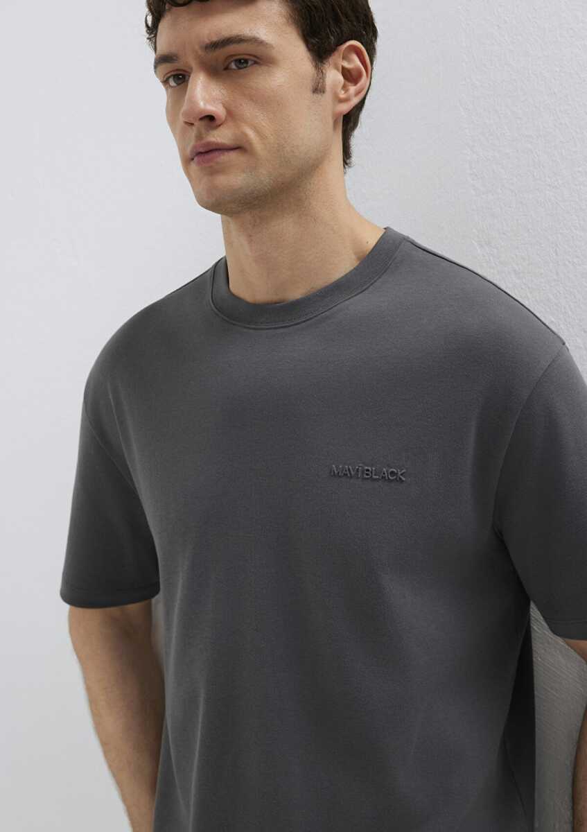Mavi Black Antrasit Basic Loose Fit Erkek Tişört 0612645-80106