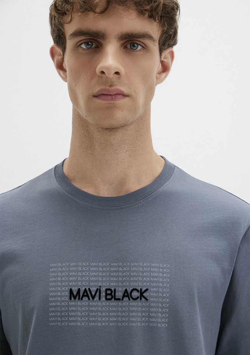 Mavi Black Baskılı Lacivert Erkek Tişört 0613042-80776 - 5