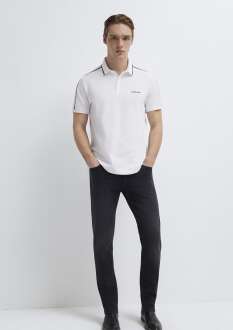 Mavi Black Beyaz Regular Fit Erkek Polo Tişört 0611838-620 