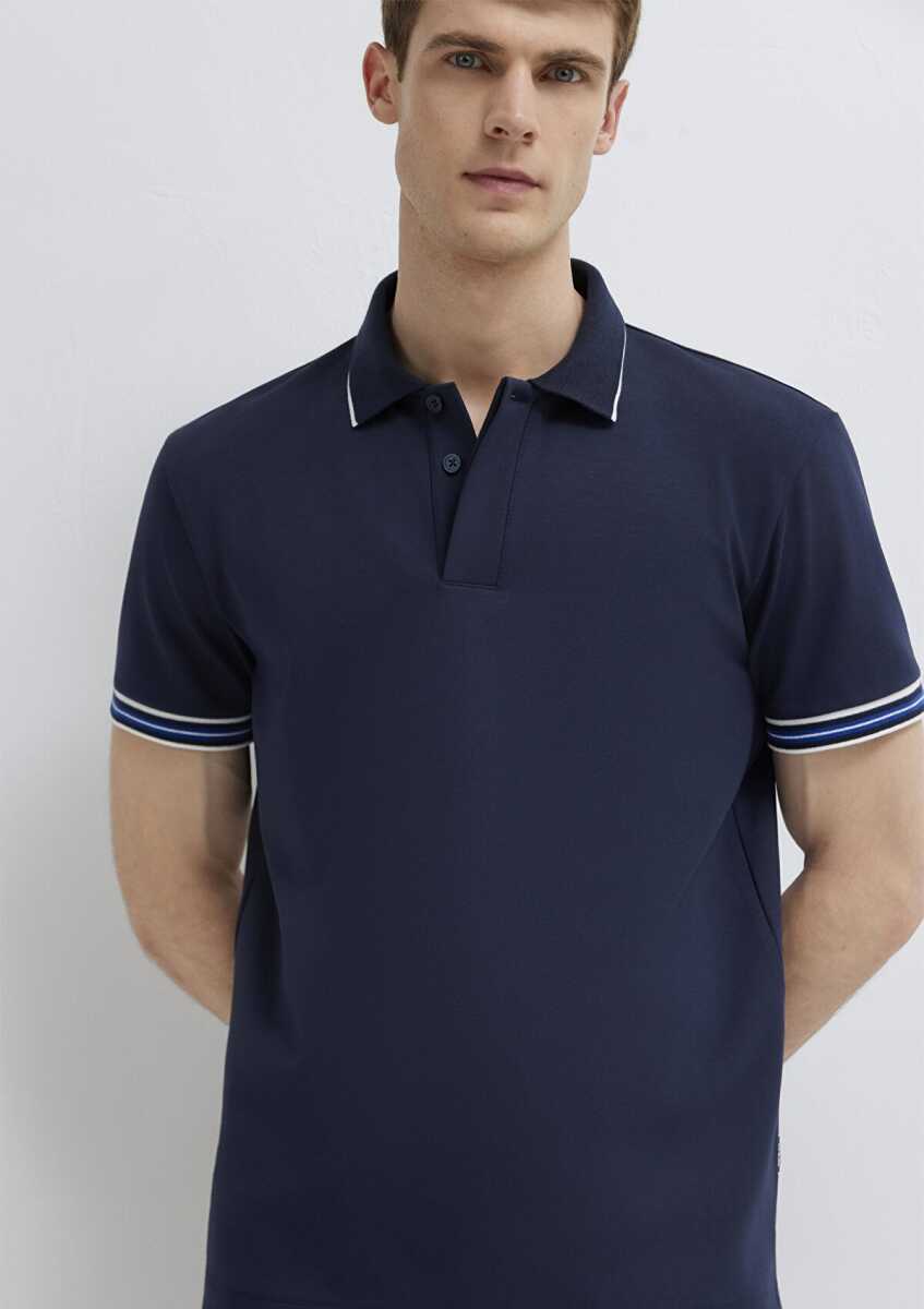 Mavi Black Lacivert Regular Fit Erkek Polo Tişört 0613369-70490 - 1