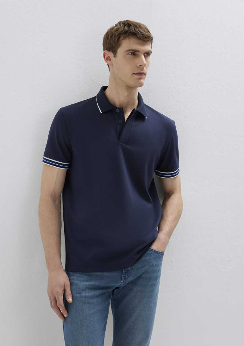 Mavi Black Lacivert Regular Fit Erkek Polo Tişört 0613369-70490 - 2