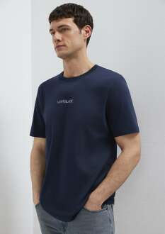 Mavi Black Lacivert Regular Fit Erkek Tişört 0613135-86623 