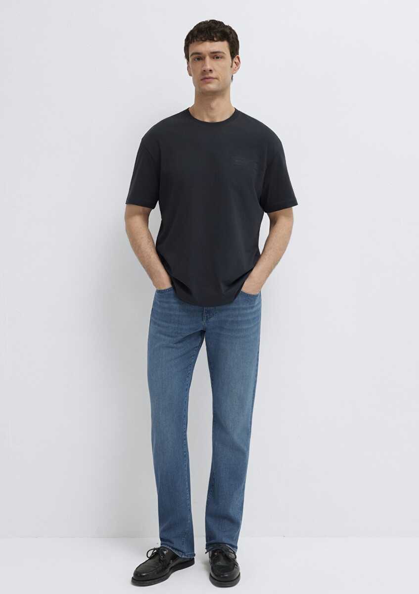 Mavi Black Siyah Loose Fit Erkek Tişört 0613589-71379 (1)