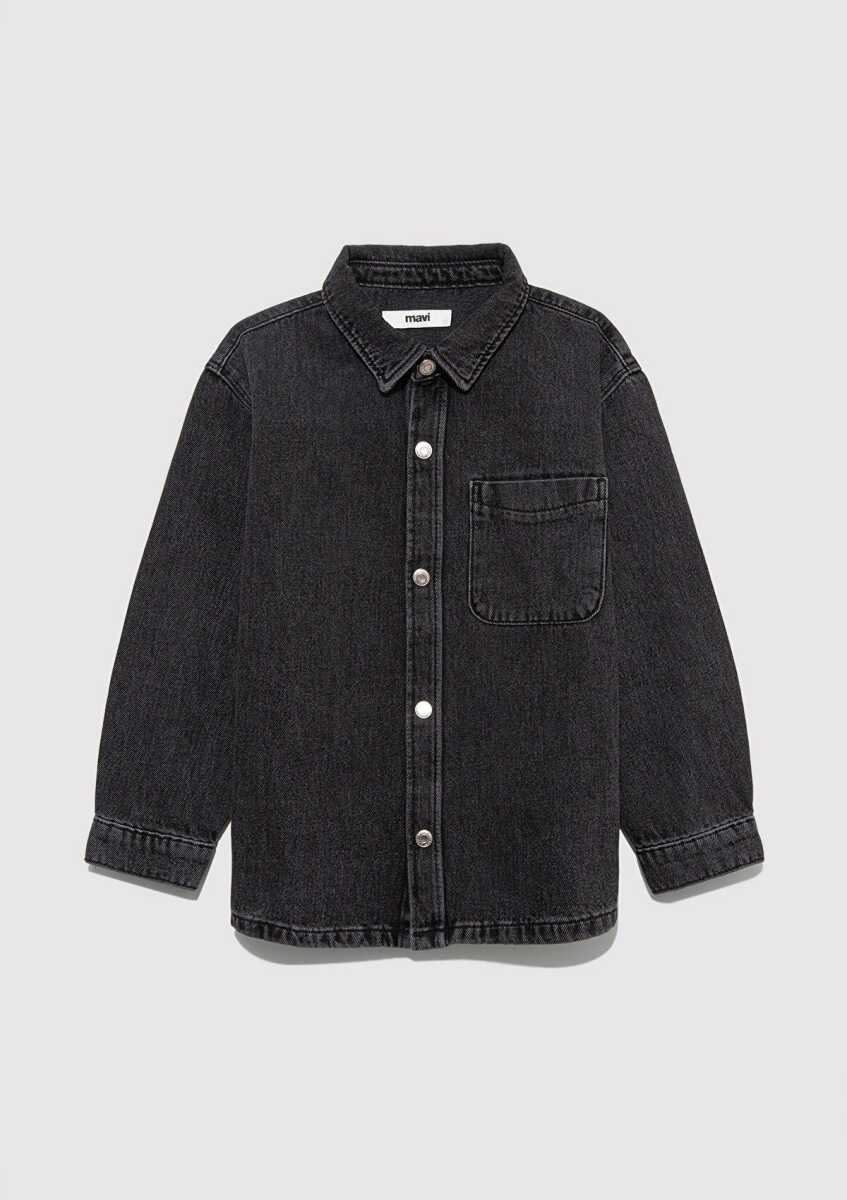 Mavi Bob Smoke Denim Çocuk Jean Gömlek  6210000-89447