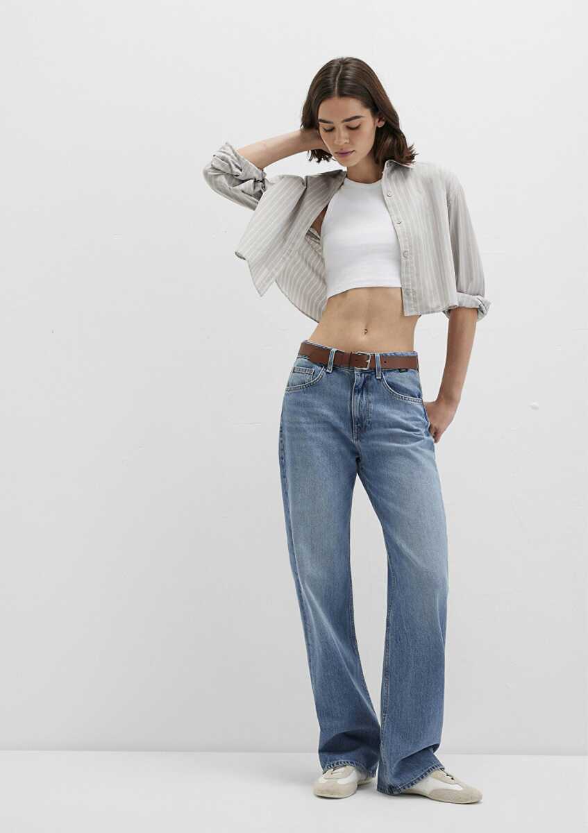 Mavi Calıfornıa Mavi Wide Leg Kadın Jean Pantolon 1010125-90496 - 2