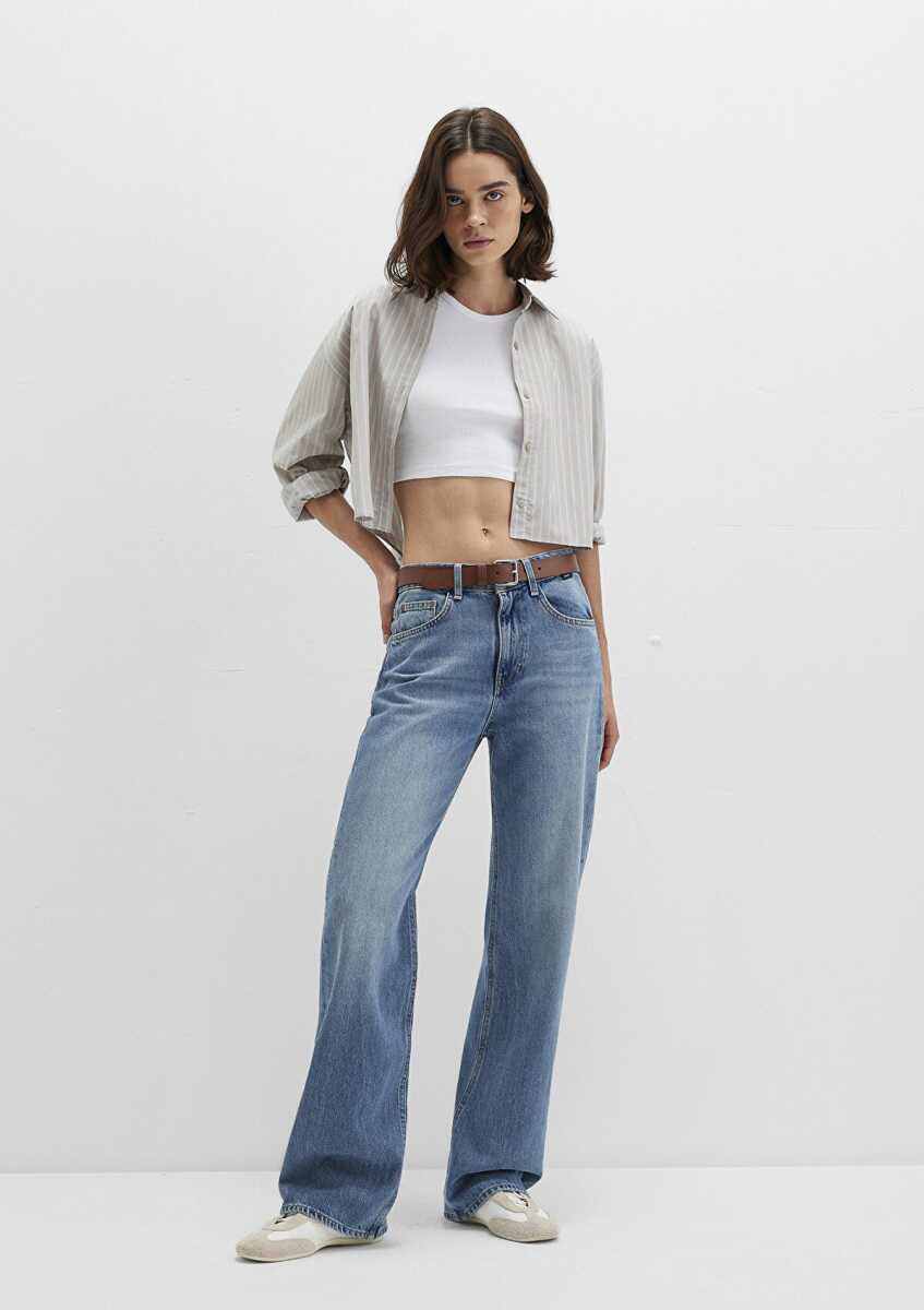 Mavi Calıfornıa Mavi Wide Leg Kadın Jean Pantolon 1010125-90496 - 3