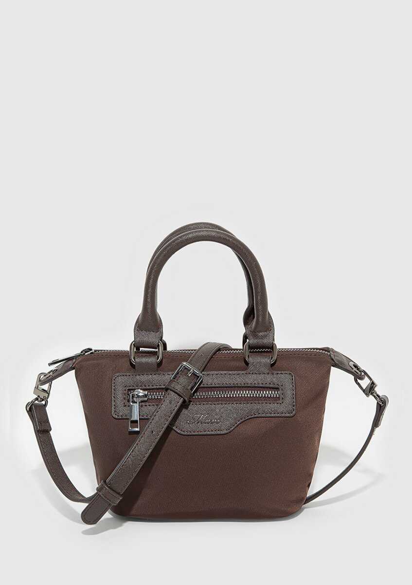 Mavi Çapraz Kahve Kadın Çanta 1913020-70221 - Mavi