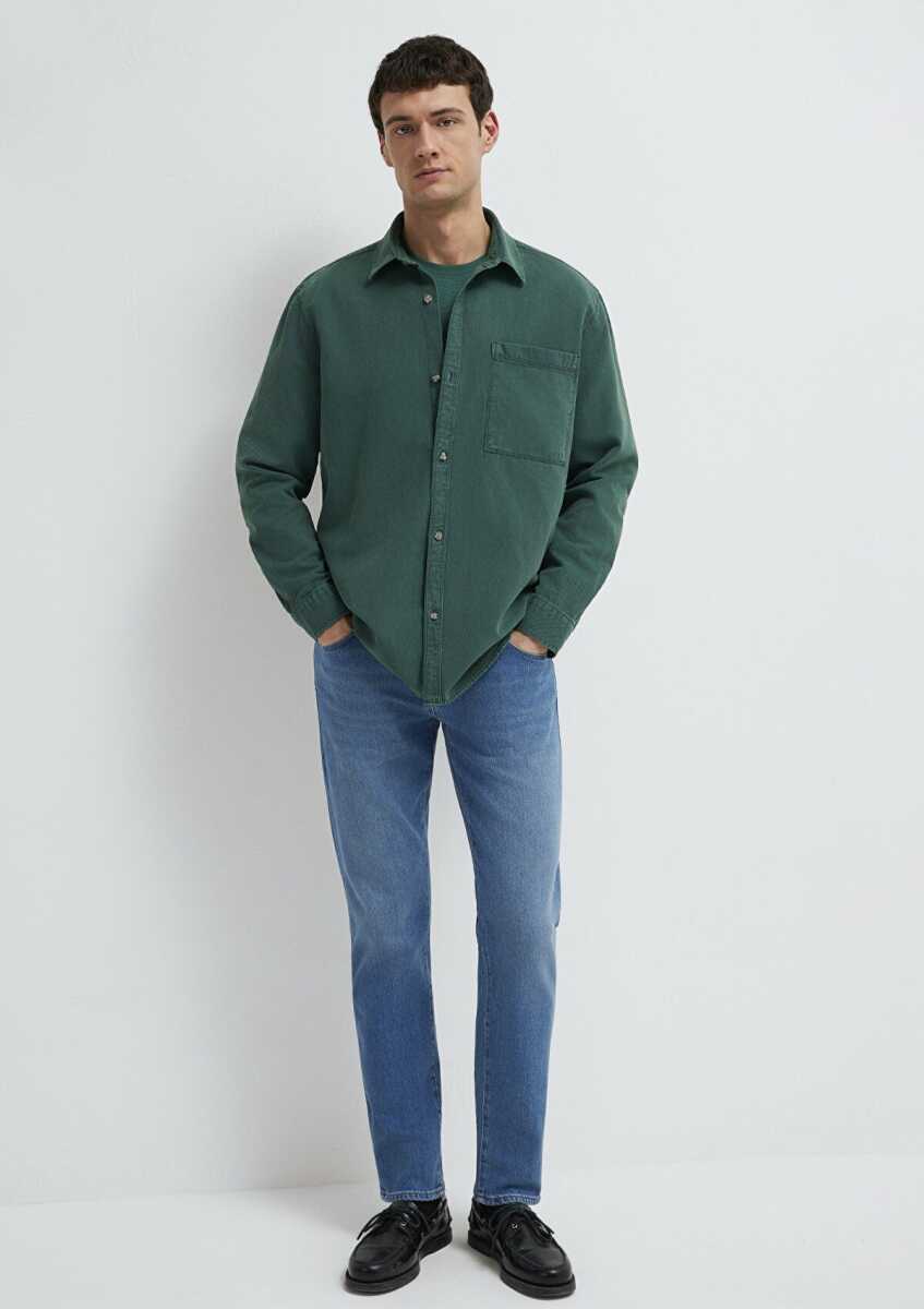 Mavi Cepli Erkek Gömlek 0211827-71930 - Mavi (1)